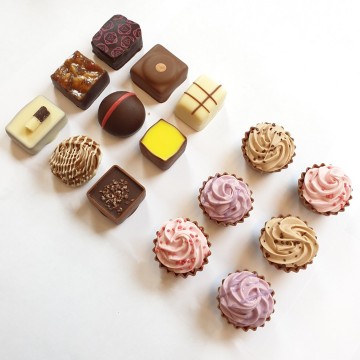 Moederdag bonbons cupcakes